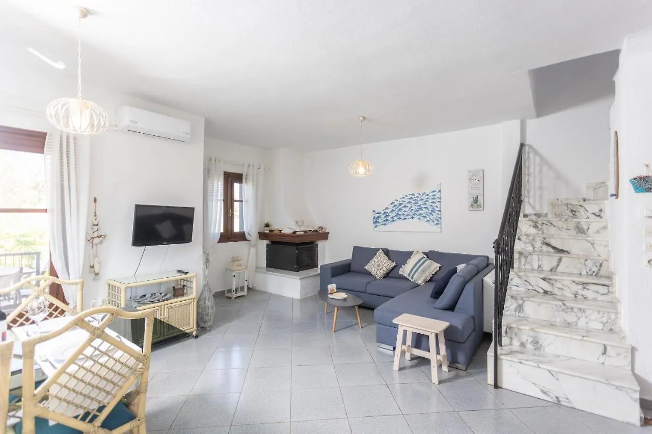 Villa Beta - 5Min Walk To Beach, Bbq, Parking Pefkochori